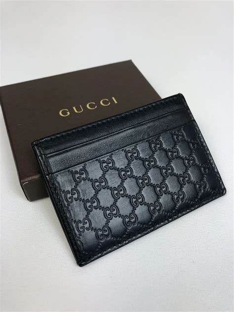 business card holder gucci|gucci microguccissima card holder.